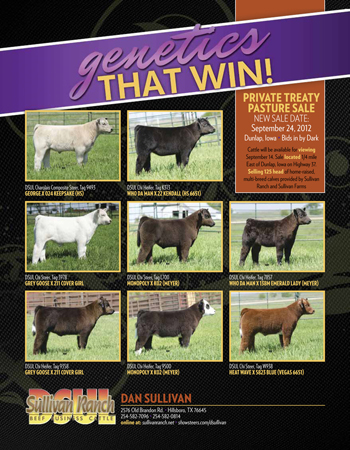 2012 Genetics that Win Sale
