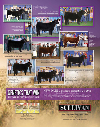 2012 Genetics that Win Sale